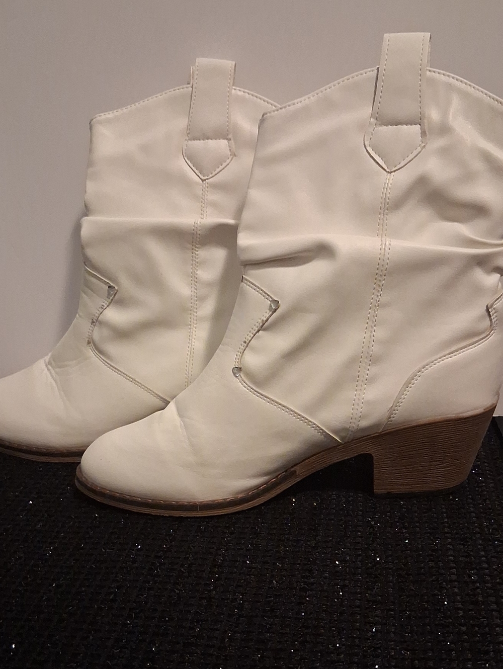 White Ankle Boots
